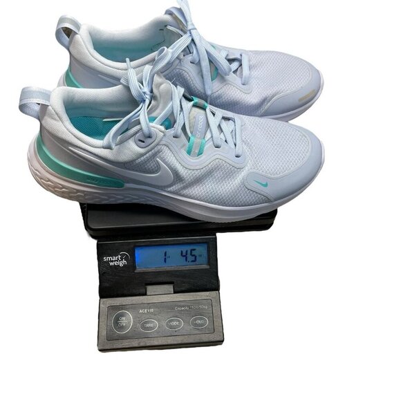 Nike Womens React Miler CW1778-004 Gray White Running Shoes Size 10 Sneakers - Picture 10 of 10